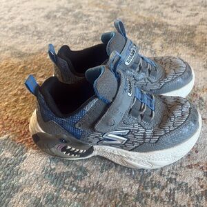 Kids light up Skechers sneakers